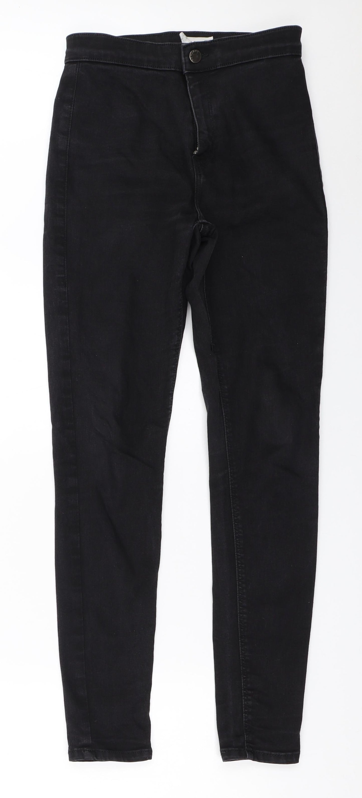 Topshop Womens Black   Skinny Jeans Size 28 in L32 in