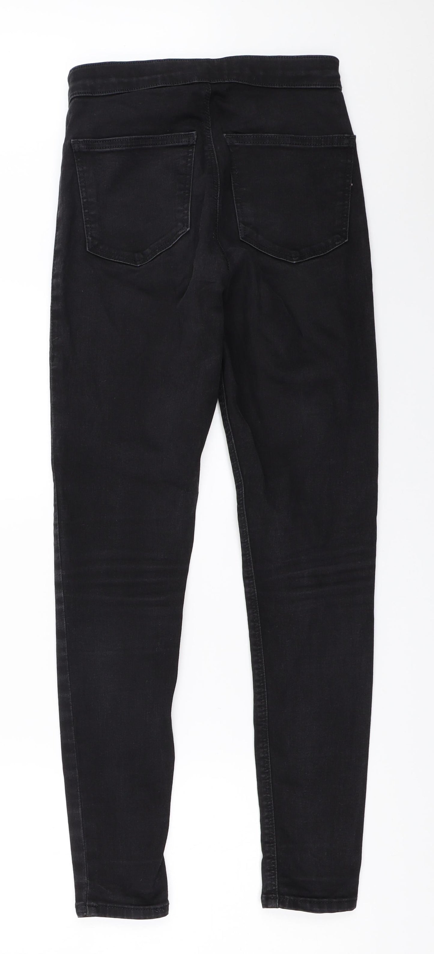 Topshop Womens Black   Skinny Jeans Size 28 in L32 in