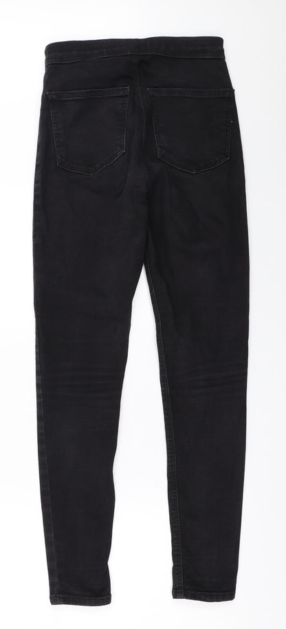 Topshop Womens Black   Skinny Jeans Size 28 in L32 in