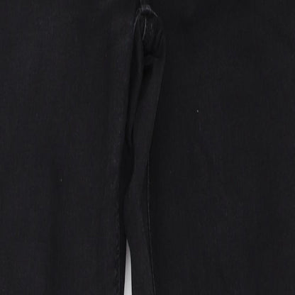 Topshop Womens Black   Skinny Jeans Size 28 in L32 in