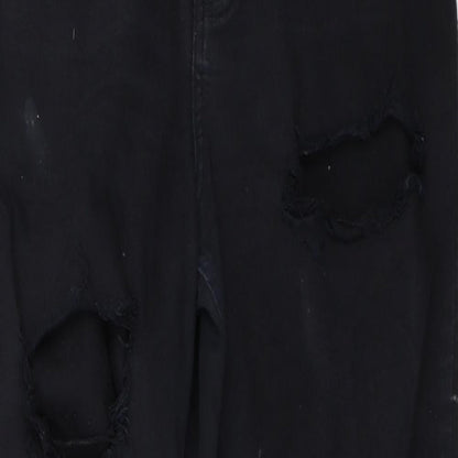 Topshop Womens Black   Skinny Jeans Size 32 in L34 in