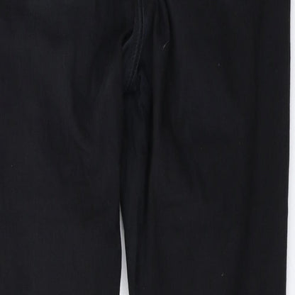 Topshop Womens Black   Skinny Jeans Size 32 in L34 in