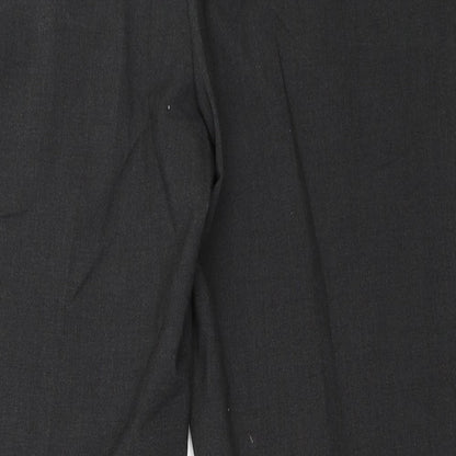 Womens UK Size 14 Marks and Spencer Regular Fit  Grey Trousers