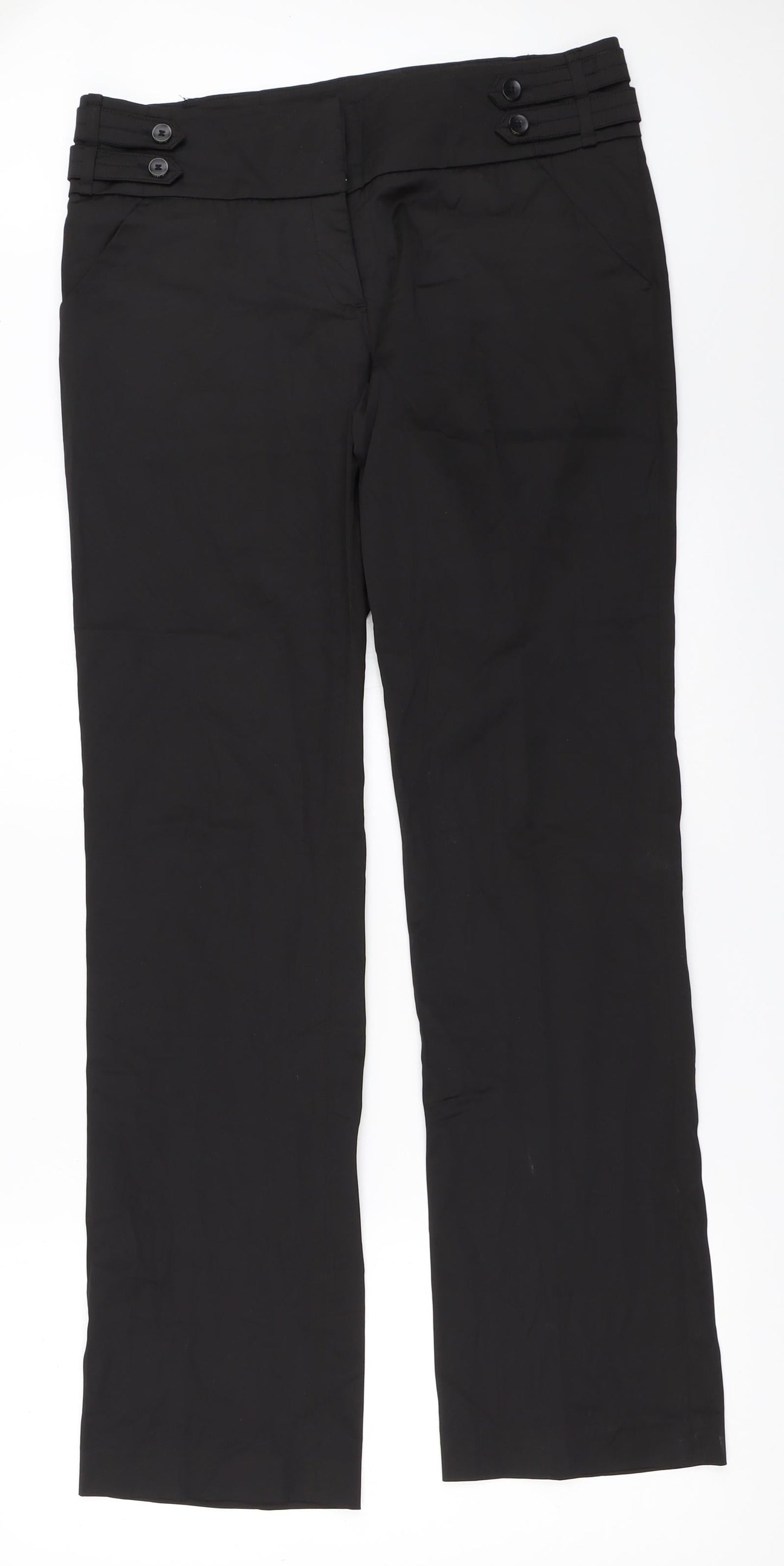RESERVED Womens Black   Trousers  Size 38 L33 in