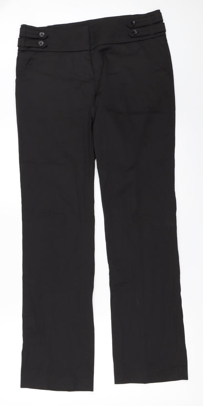 RESERVED Womens Black   Trousers  Size 38 L33 in