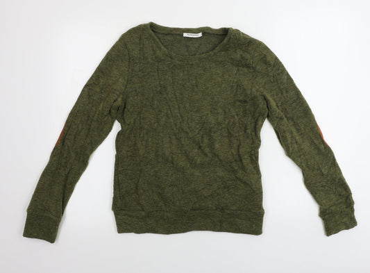 Glamorous  Womens Green   Pullover Jumper Size S