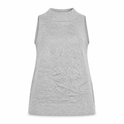 Womens UK Size S Topshop Grey Henley Jumper