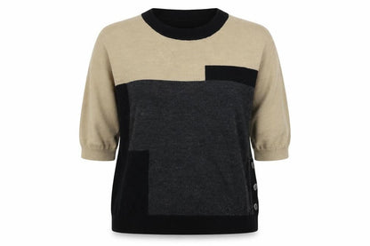 Womens UK Size 12 Marks and Spencer Beige Pullover Jumper