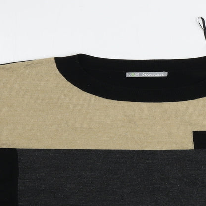 Womens UK Size 12 Marks and Spencer Beige Pullover Jumper