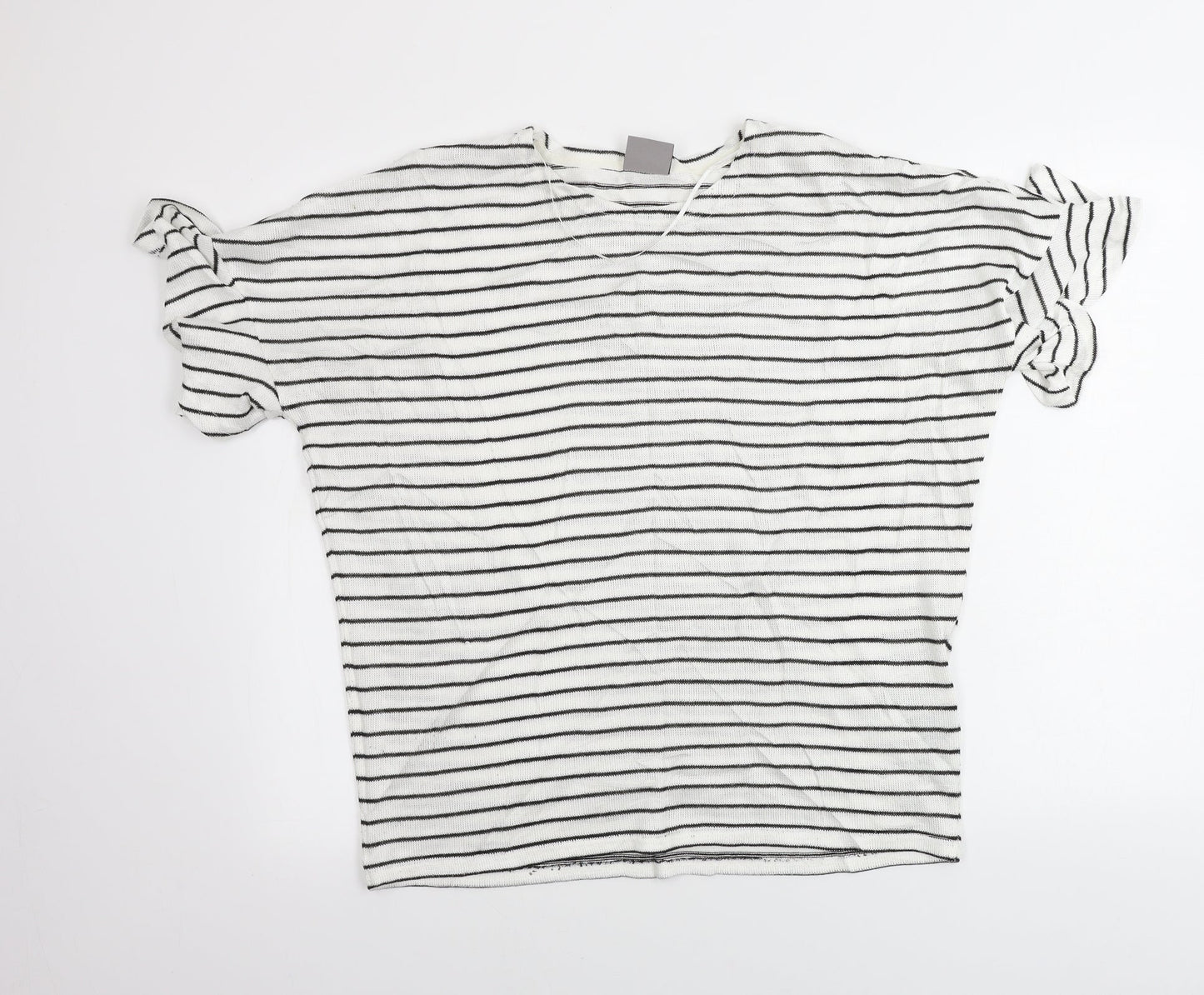 Womens UK Size L VERO MODA White Pullover Jumper