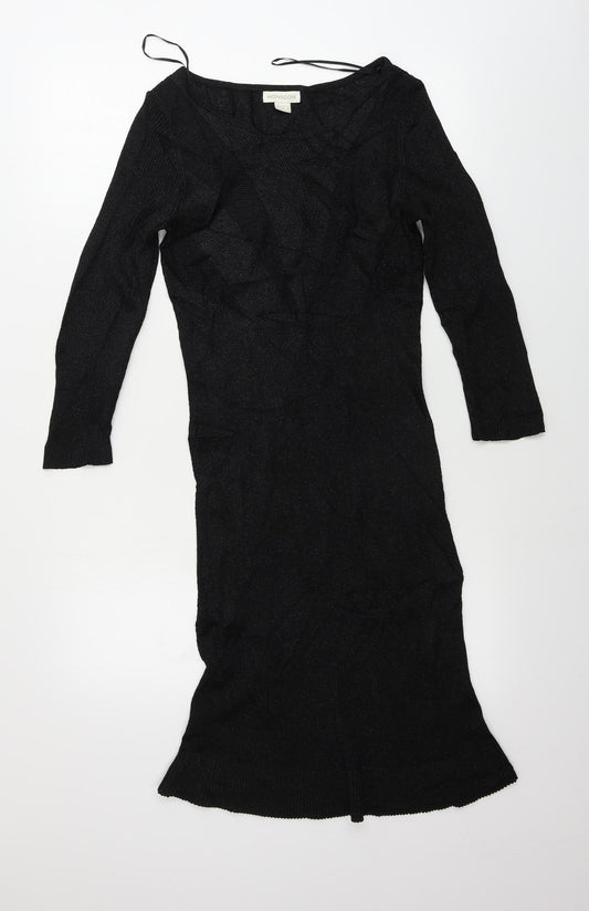 Monsoon  Womens Black   Bodycon  Size 8