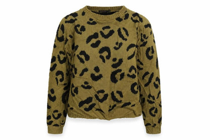 Womens UK Size M Boohoo Brown Pullover Jumper