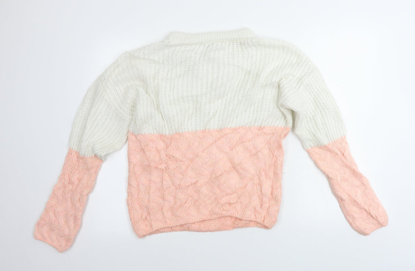 Womens UK Size S Dorothy Perkins Pink Pullover Jumper