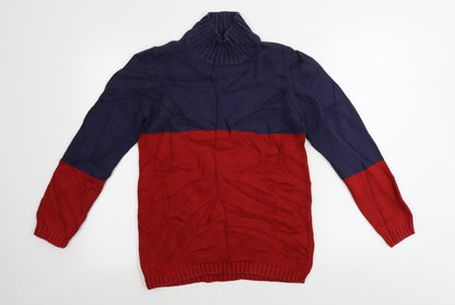 Womens UK Size 8 Marks and Spencer Red Pullover Jumper