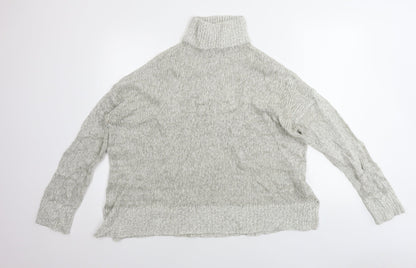 Womens UK Size L New Look Grey Pullover Jumper
