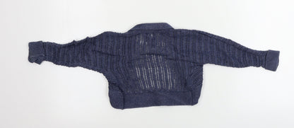 Gap  Girls Blue   Cardigan Jumper Size 18-24 Months