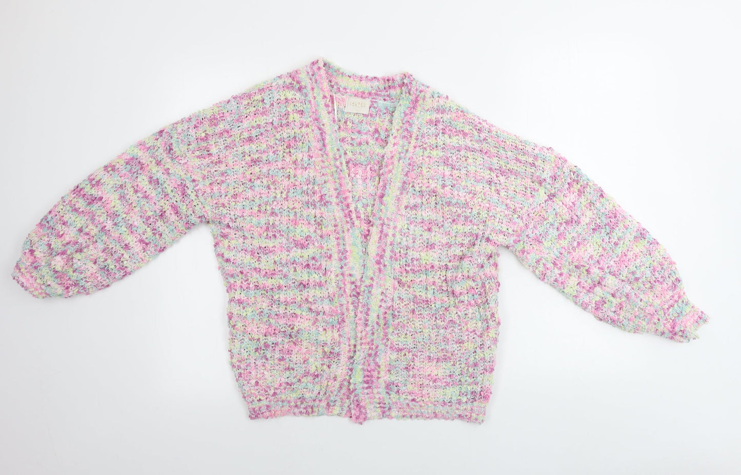 Womens UK Size S Lauren Taylor Pink Cardigan Jumper