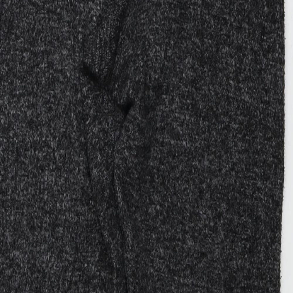 Womens UK Size 10 Topshop Regular Fit Sweatpants Black Trousers