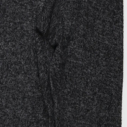 Womens UK Size 10 Topshop Regular Fit Sweatpants Black Trousers