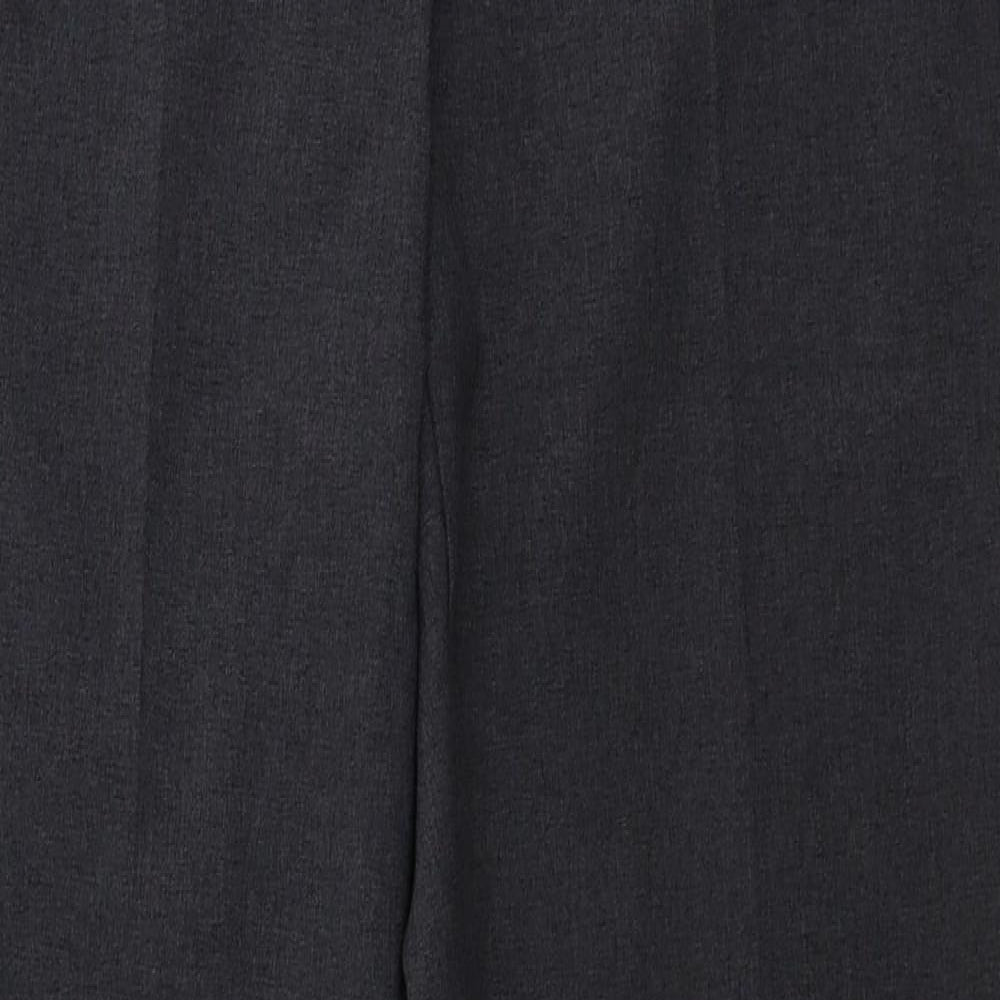 Womens UK Size 10 Marks and Spencer Regular Fit  Grey Trousers