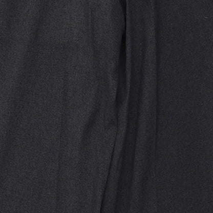 Womens UK Size 10 Marks and Spencer Regular Fit  Grey Trousers