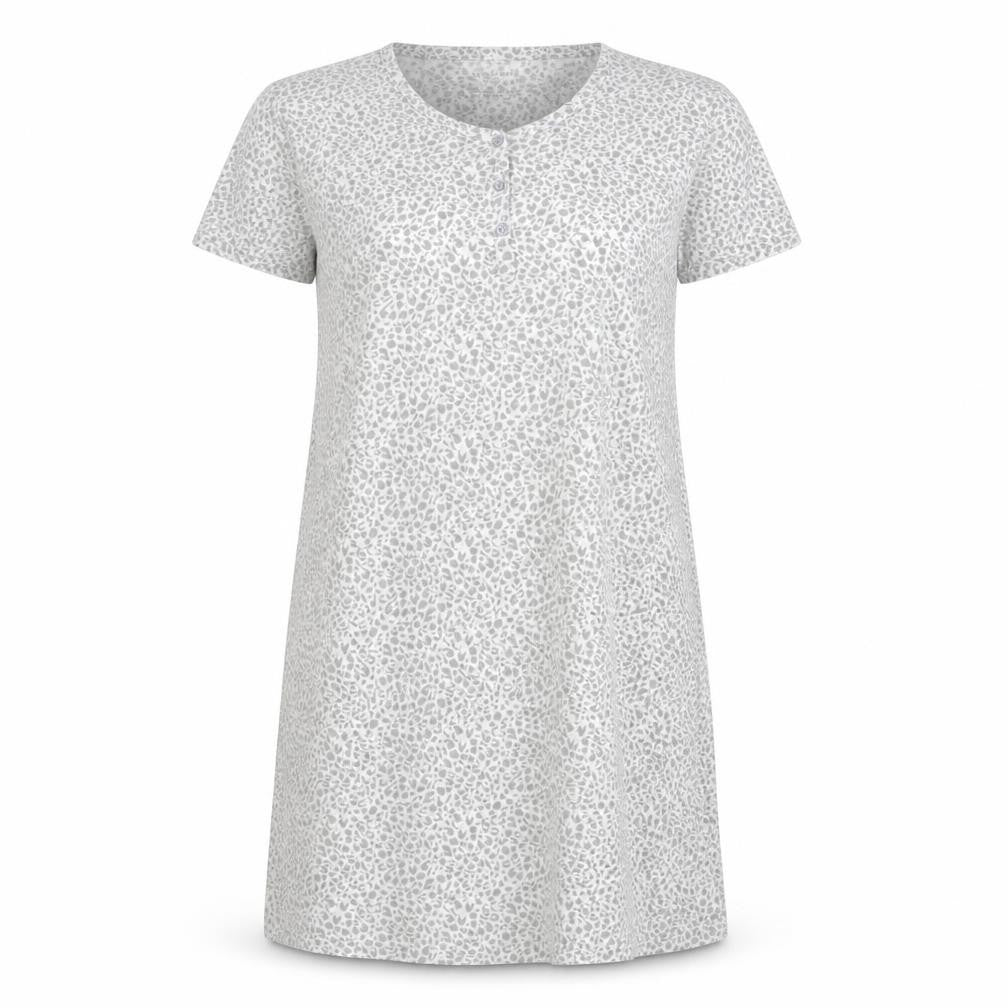 Primark Womens White Animal Print  A-Line  Size S
