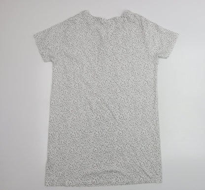 Primark  Womens White Animal Print  A-Line  Size S