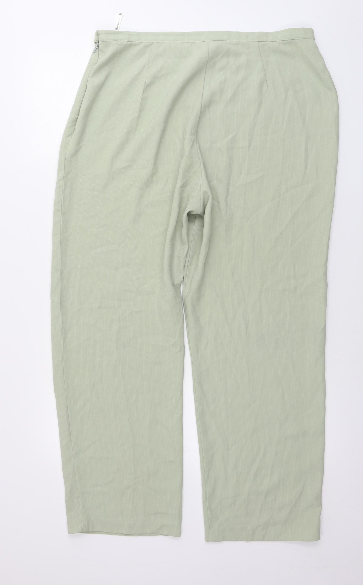 Womens UK Size 18 Berkertex Regular Fit Sweatpants Green Trousers