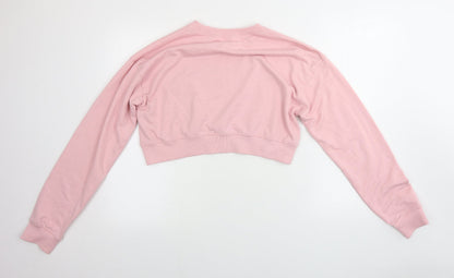 Womens UK Size 14 Missguided Pink Pullover Jumper