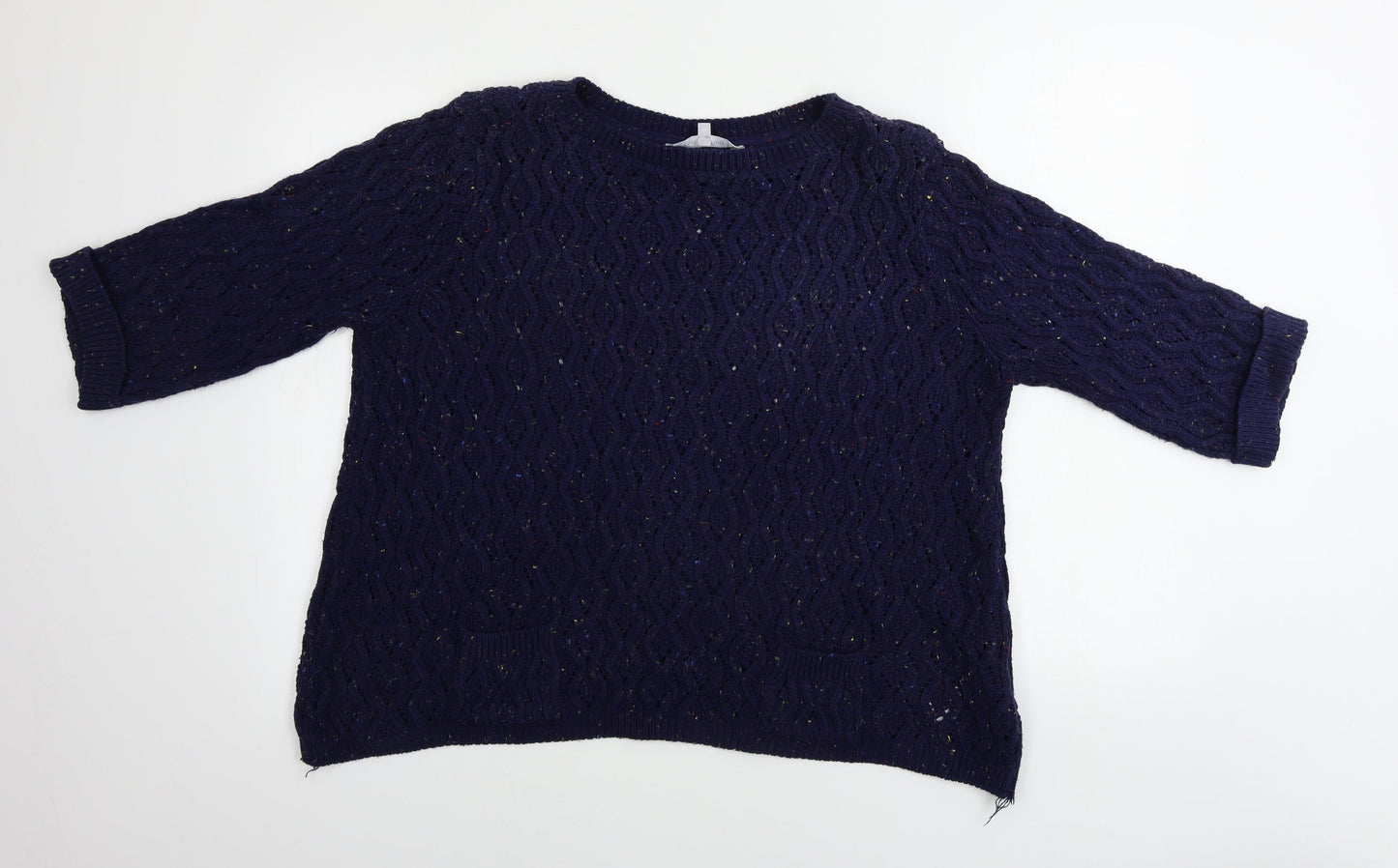 Womens UK Size 16 Redherring Blue Pullover Jumper