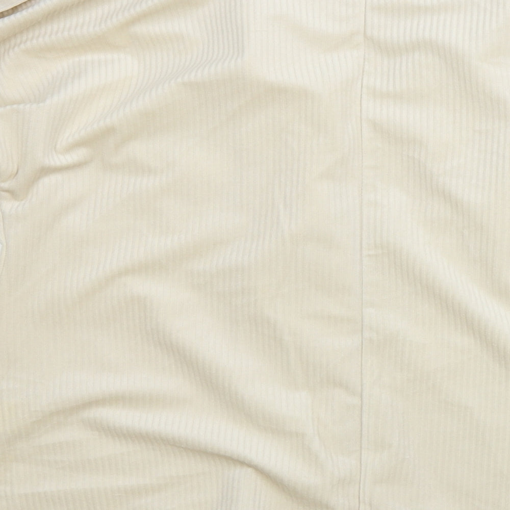 Boohoo  Womens Beige   Jacket Blazer Size 8