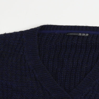 Womens UK Size 10 Atmosphere Blue Cardigan Jumper