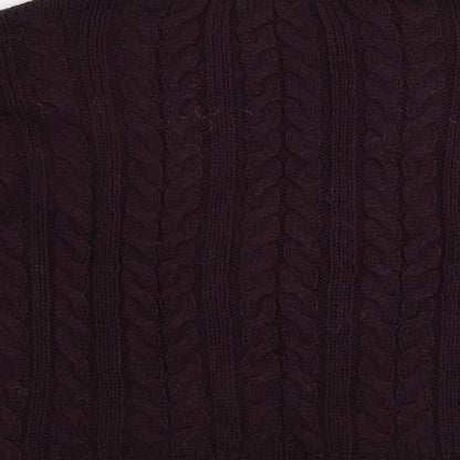 Womens UK Size S Atmosphere Purple Pullover Jumper