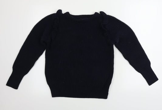 Womens UK Size 14 NEXT Blue Pullover Jumper