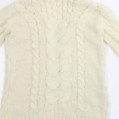 made with love  Womens Beige   Cardigan Jumper Size S