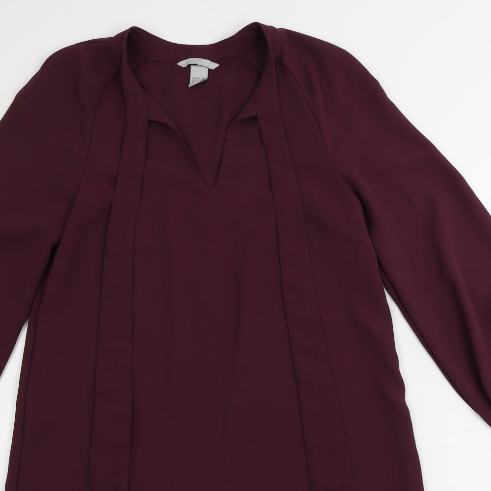 H&M  Womens Purple   A-Line  Size 6