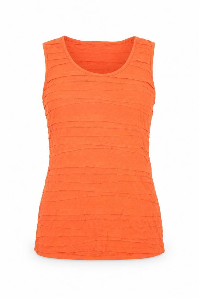 Womens UK Size 12 Wallis Orange Basic Tank