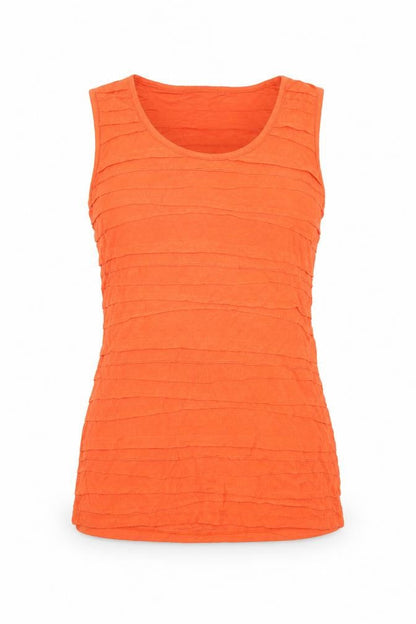 Womens UK Size 12 Wallis Orange Basic Tank