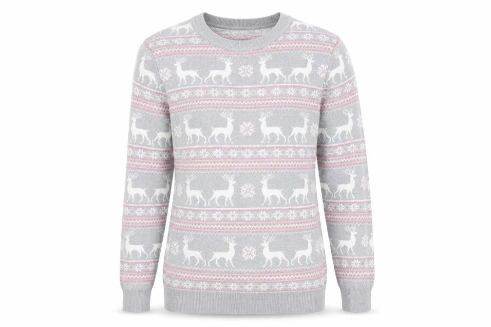 Womens UK Size M Primark Grey Pullover Jumper