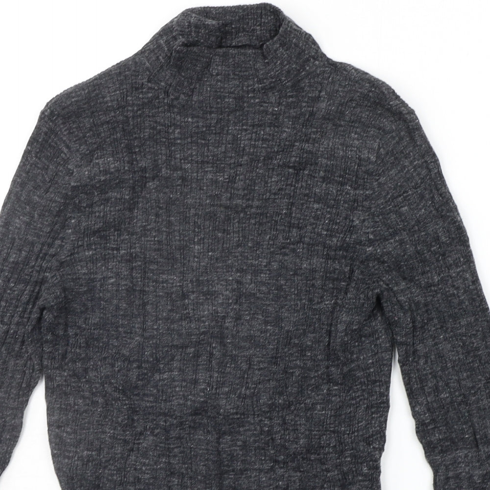 Womens UK Size 12 New Look Grey Pullover Jumper