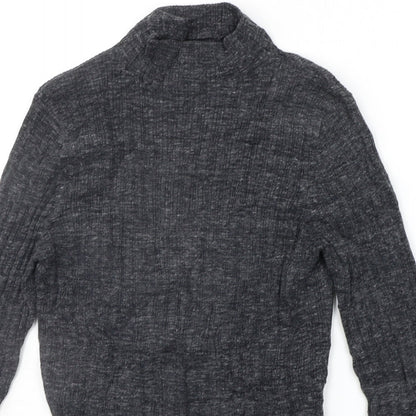 Womens UK Size 12 New Look Grey Pullover Jumper
