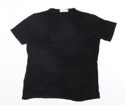 Womens UK Size M Bonmarche Black Pullover Jumper