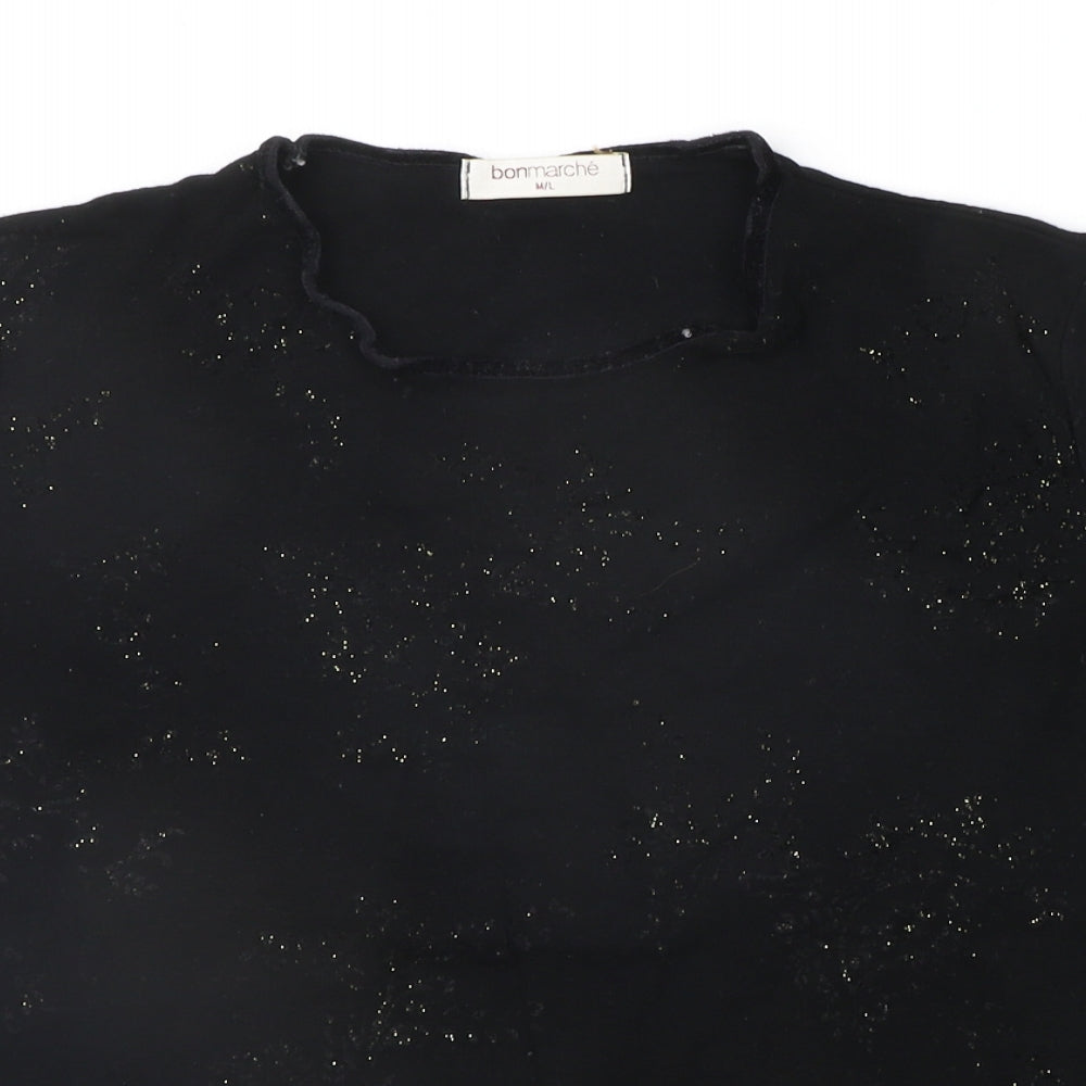 Womens UK Size M Bonmarche Black Pullover Jumper