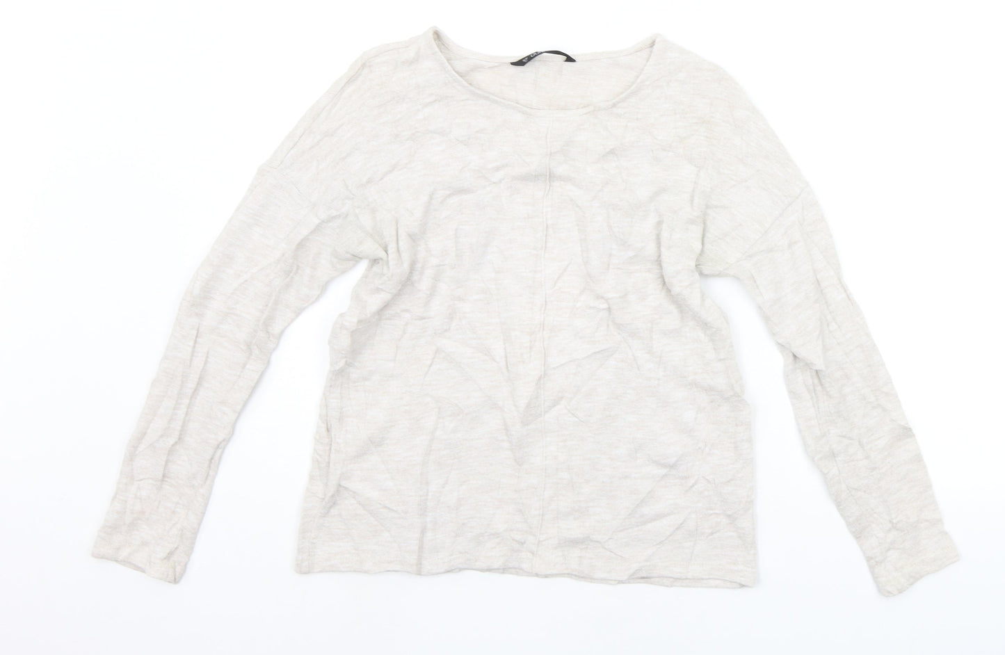 Womens UK Size 10 st bernard Beige Pullover Jumper