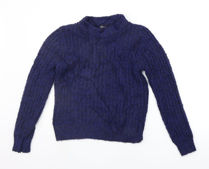 Womens UK Size 8 Marks and Spencer Blue Pullover Jumper