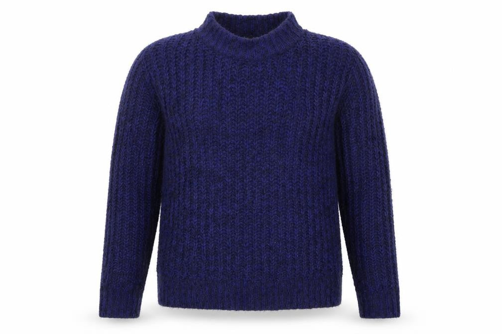 Womens UK Size 8 Marks and Spencer Blue Pullover Jumper