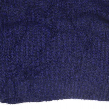 Womens UK Size 8 Marks and Spencer Blue Pullover Jumper