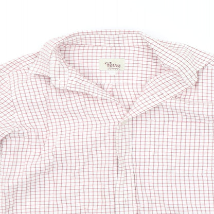 Penny Boys White Check  Basic Button-Up Size 12 Years