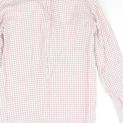 Penny Boys White Check  Basic Button-Up Size 12 Years