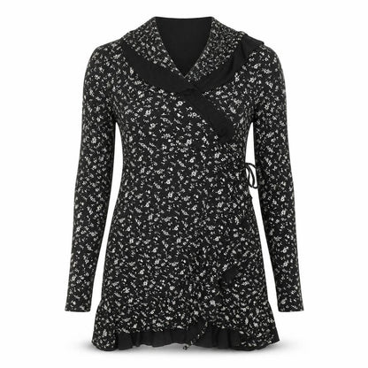 Womens UK Size 8 Boohoo Black Basic T-Shirt